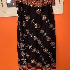 100% cotton Embellished skirt